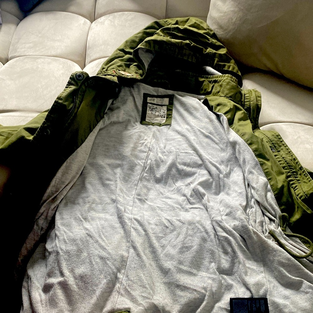 H&M girls cargo jacket